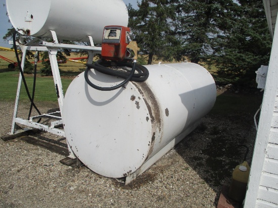 1000 GAL. FUEL TANK w/12V PUMP