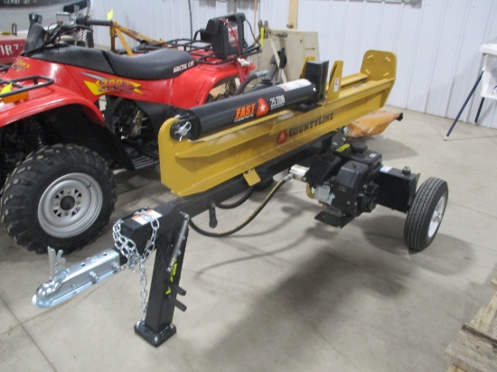 NEW 25 T. COUNTRY LINE GAS WOOD SPLITTER