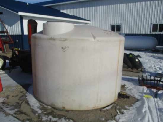 1500 GAL. POLY TANK
