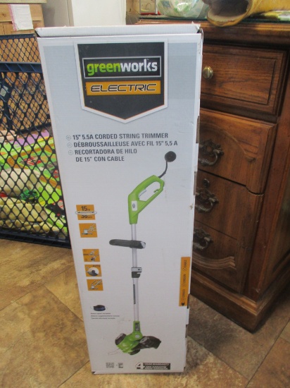 Greenworks 15" Electric Weed Trimmer