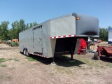 2000 PACEMAKER 8 X 24 X6 ½’ G.N. ENCLOSED TRAILER