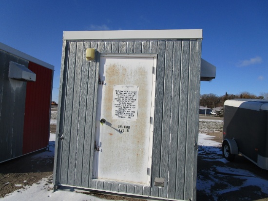 8' X 8' INSULATED & WIRED SHED