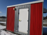 8' X 12' INSULATED & WIRED SHED