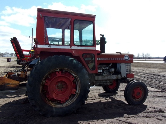 M.F. 1080 DIESEL, CAB 3PT, 2HYD, 16.9 X 38"