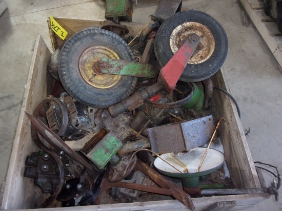 CASTER WHEELS, HYD VALVE, WINCH ETC