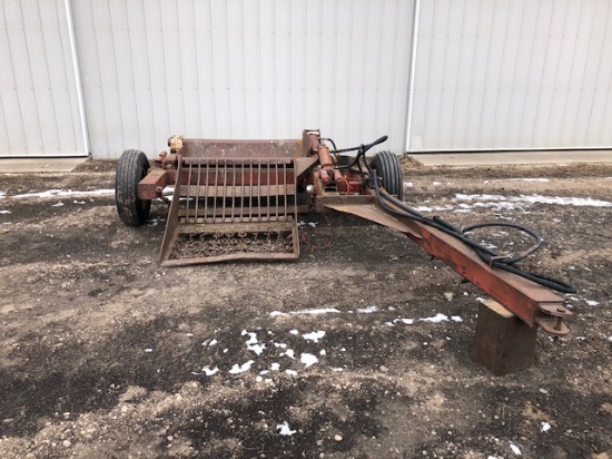 MELROE 410 FORK TYPE ROCK PICKER
