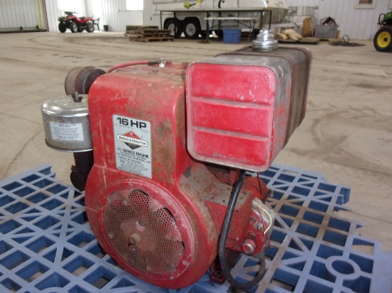 16 H.P. BRIGGS GAS ENG