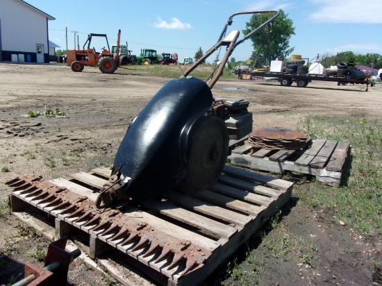 4' 6HP WALK BEHIND SICKLE MOWER