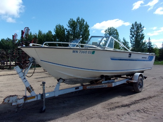 1981 STARCRAFT 22' ALUMINUM BOAT