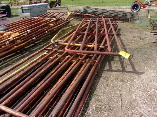 4-16' PIPE GATES & 2-12' PIPE GATES