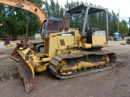 1992 KOMATSU D31P W/ 3 WAY DOZER