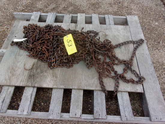 SET OF 38" TRACTOR CHAINS