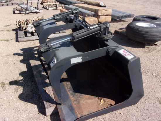 6' STOUT OPEN ENDED GRAPPLE BUCKET, UNUSED