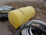 VARIOUS SIZES OF NEW WATER & AIR HOSES200 GAL POLY TANK (NO LID)
