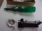 POWDER SCALE, MEASURER & TRICKLER, 2 BOXES 30 CAL. BULLETS & MORE