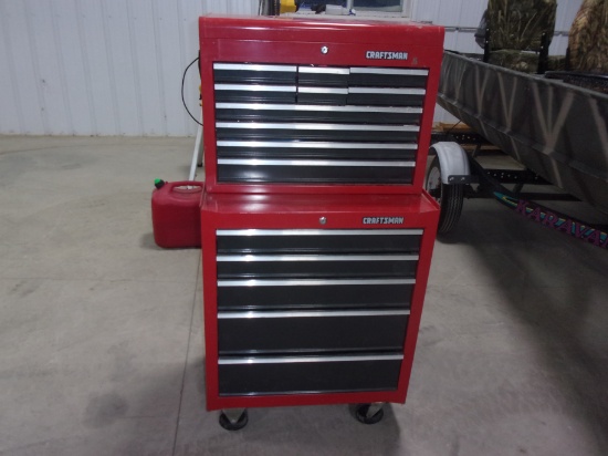 CRAFTSMAN ROLLAWAY & TOOL CHEST