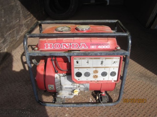 HONDA 4000 GAS GENERATOR, hasn't run lately