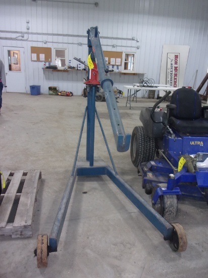 HARNESSED HYD. 8T INDUSTRIAL H.D. CHERRY PICKER works good