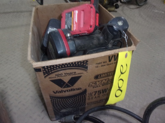 CRAFTSMAN CORDLESS POWER TOOL SET W/BATT & CHARGER & MISC TOOLS