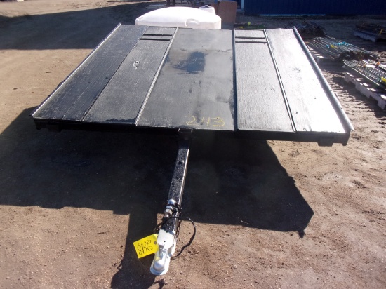 7 1/2" x 8' S.A. TILT BED TRAILER, no title
