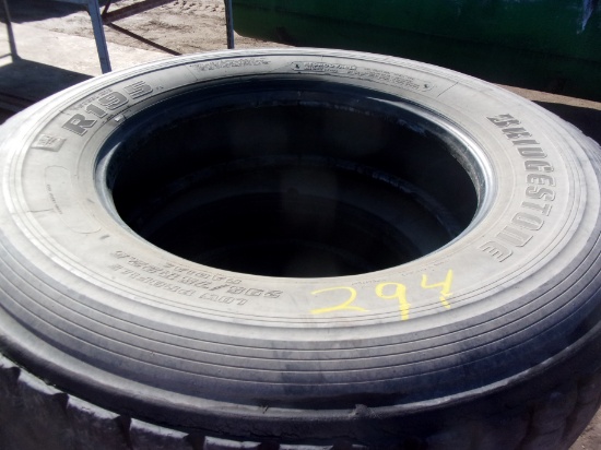 4- 295/75R/22.5 TIRES
