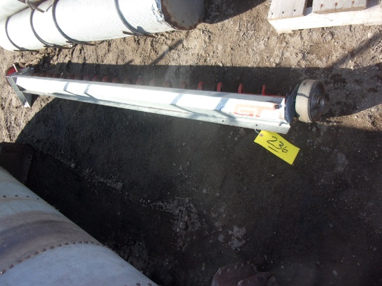 GILMORE-TATGE SWEEP AUGER, 18' BIN