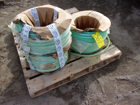 PALLET OF NH3 SHANKS & KNIVES; NEW NH3 HOSE