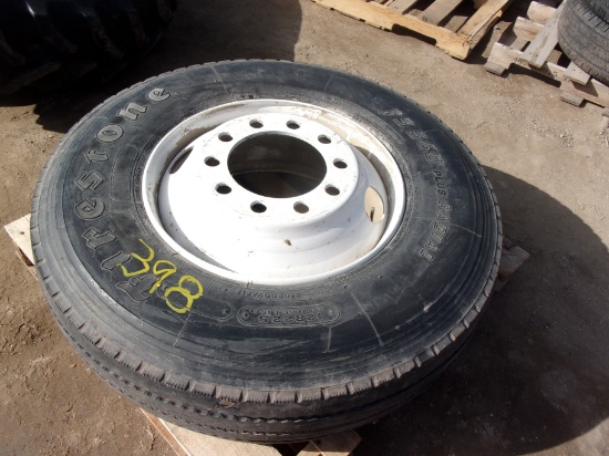 12R X 22.5 ON STEEL BUDD