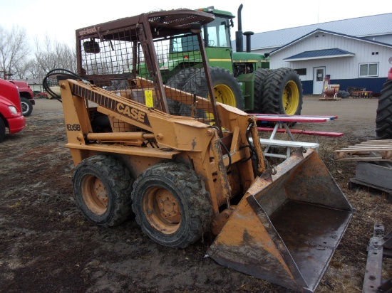 CASE  1835B DIESEL SKID LOADER, 5 ' bucket