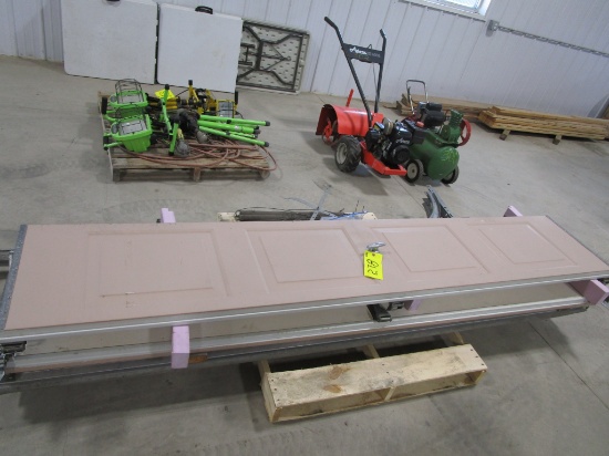 9' X 7' OVERHEAD DOOR, w/ hardware