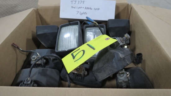 NEW HOLLAND  TJ375 LIGHTS