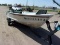 14' ALUMUCRAFT T14XL FISHING BOAT W/TRL