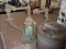 VINTAGE OIL PUMPS & 2 5-GAL FUEL CANS