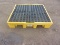 4' X 4' LOW PROFILE OIL CONTAINMENT PAN (slots for pallet fork)