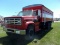 1979 GMC 7000 LIFT TAG TANDEM w/19' BOX, 366, 5x2, roll tarp, 3 pc. endgate, gd cond.