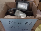 9 MISC. WORK LIGHTS