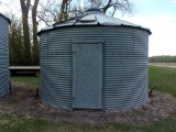 14' BUTLER GRAIN BIN, 90