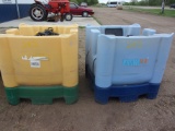 2-110 GAL. TOTES  w/pumps & meters