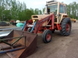 CASE 970 w/KOYKER LOADER, 8 spd., 2 hyd., no 3 pt., shows 8000 hrs, 18.4 x 38