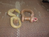 LARGE SHACKLE & HOOK