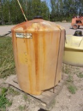 180 GAL. + POLY TANK & 125 GAL. AL. FUEL TANK, dented