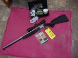 CVA OPTIMA .50 CAL BLACK POWDER ONLY, w/NIKON Prostaff scope, &  cleaning supplies and 19 bullets