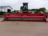 20' VERSATILE 4400 S.P. SWATHER, cab, pickup guards, finger reel