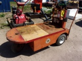 TAYLOR/DUNN ELEC WAREHOUSE CART, charger in office