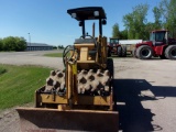 1997 CAT CP323C PADFOOT COMPACTOR, 4 cyl. Cat, 15,000 ibs. compression, 2024 hrs.