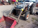 FORD 9N/2N?? w/TRIP BUCKET LOADER 12V. 12.4 X 28