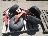 2-GAUGE WHEELS & 4 SPRAYER BOOM CASTER WHEELS