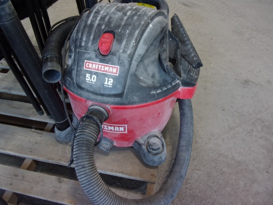 CRAFTSMAN 5 HP, 12 GAL. SHOP VAC