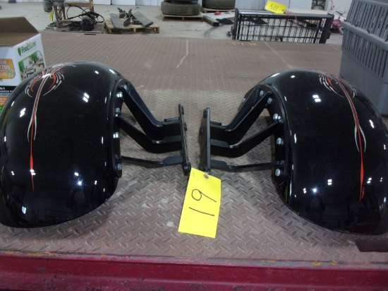 SET OF HARLEY TRIKE FENDERS