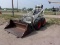 MELROE 610 BOBCAT PROPANE SKID LOADER, 5' bucket, 42